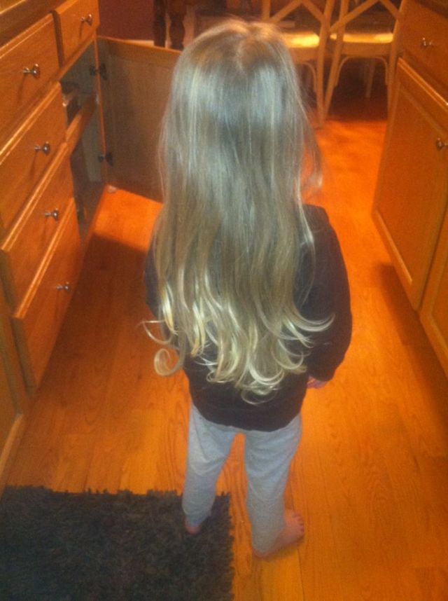 2 year old hair