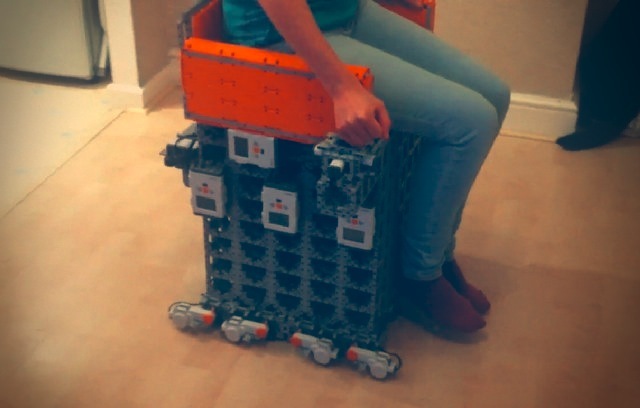 Motorized Lego Wheelchair