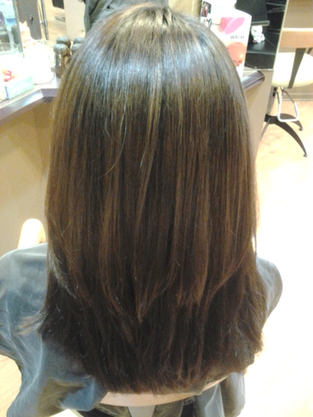 Curly to straight