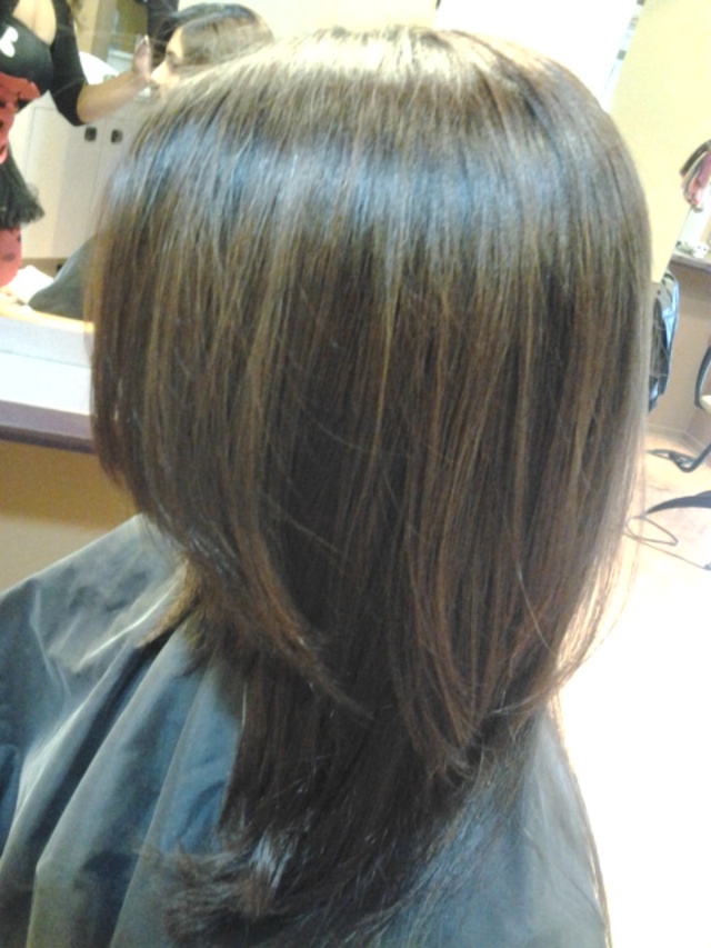 Curly to straight