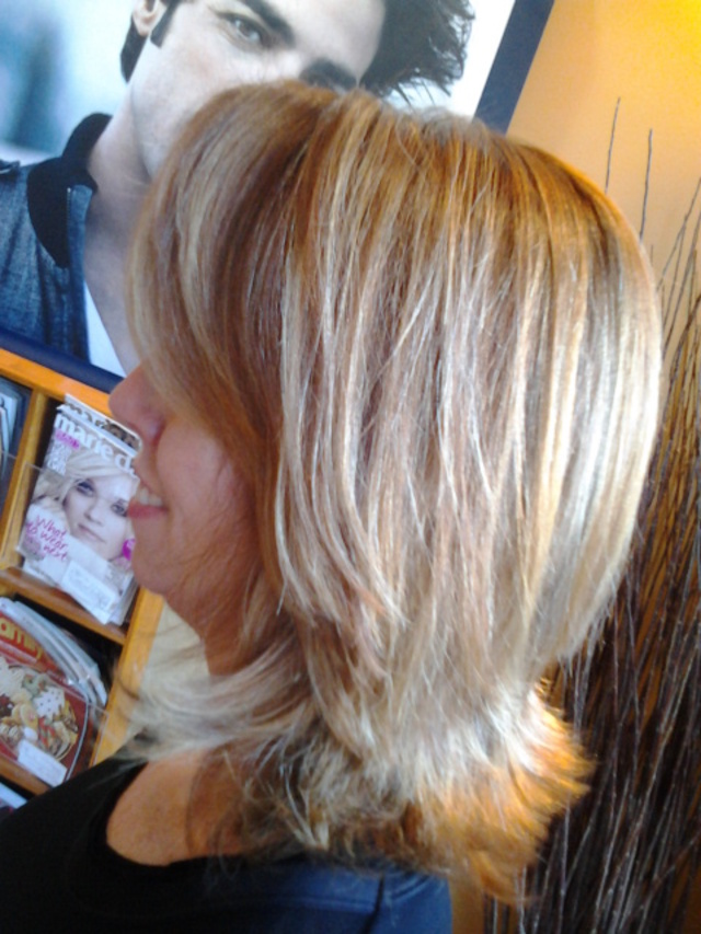 Clear glaze with a Retouch