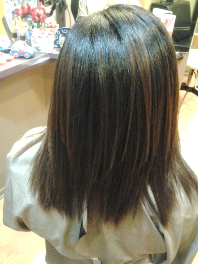 Keratin smoothing
