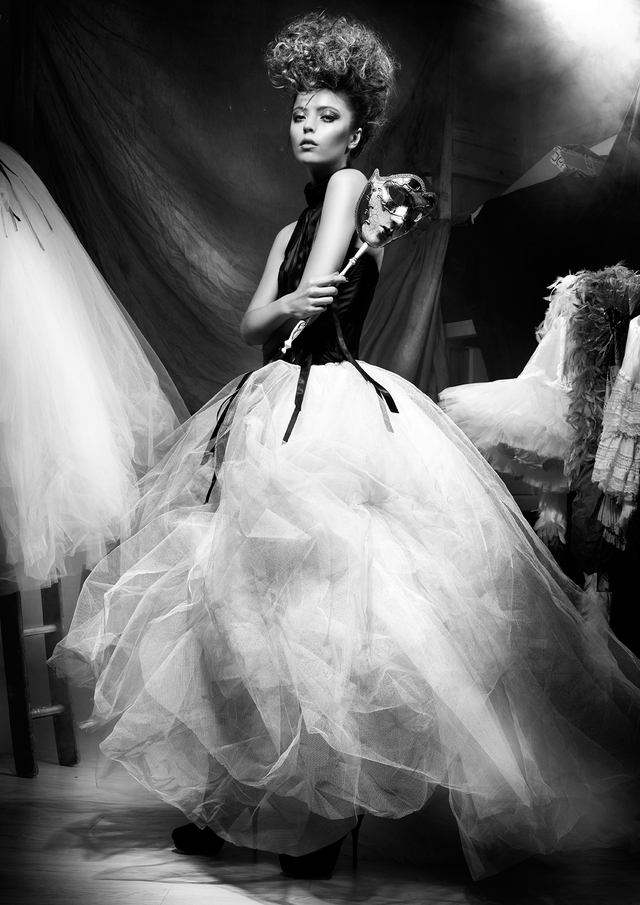 Back stage