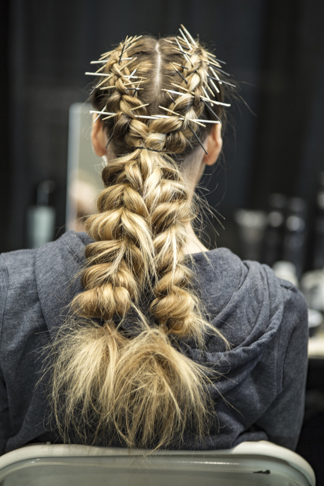 Foilayage- 
Braids - Angela Catanio