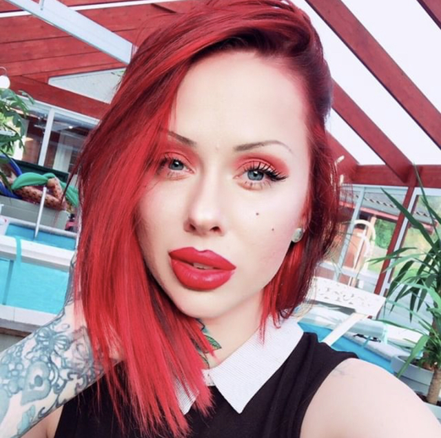 This girl is on fire