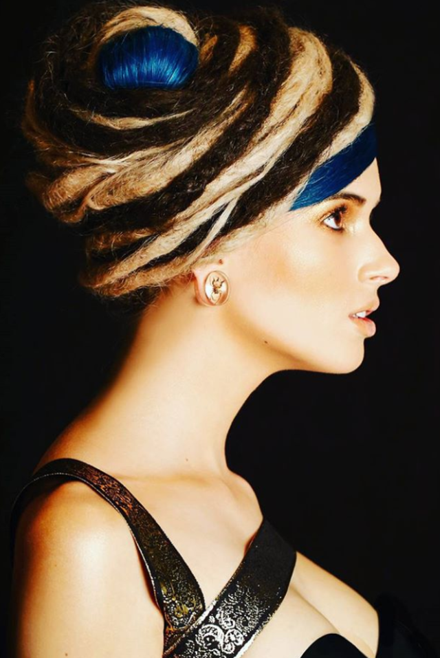 Dreaded turban