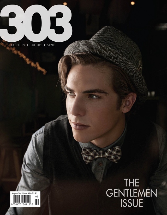 Men's cover 303 Magazine 