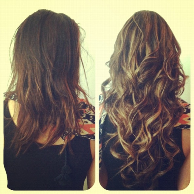 Microlink Hair Extensions(before/after) by jenniguccihair