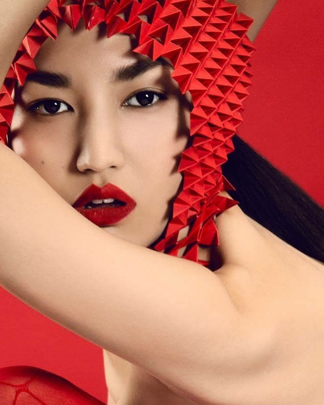 Creative Vision: Erin Hundley and Ksenia Poulber;  Photographer: Ksenia Poulber;  Hair: Erin Hundley;  MakeUp: Madison Personette; Wardrobe Stylist: Sabrina Priddle;  Nail Artist: Khahung Nguyen;  Model: L’ka Tea; Headpiece: CHUCHU NY