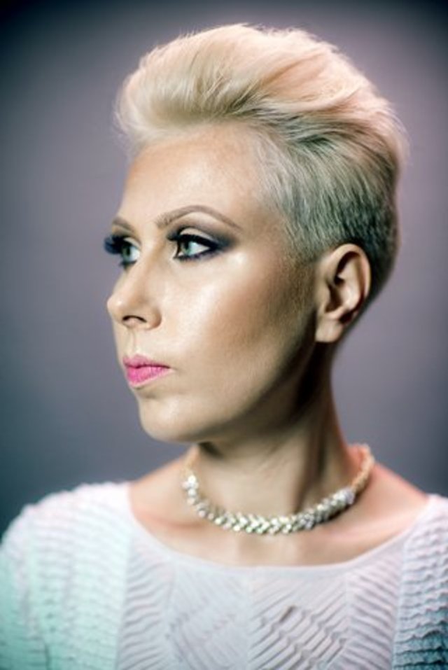 Great Versatile Short undercut Blond pixie Hairstyle for 2014