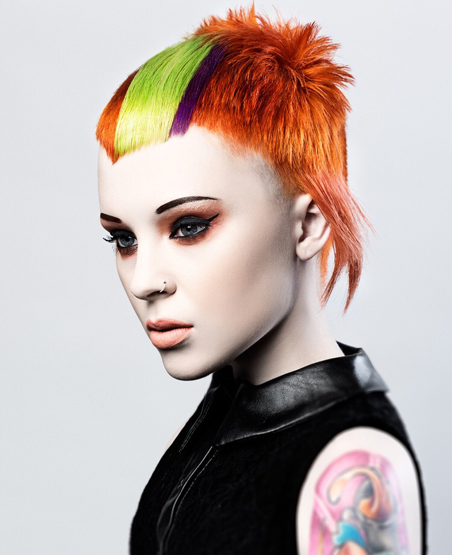 SOO haircut Paul Stafford 
Colour Aidan Bradley 
Make Up Kez McAteer 
Photography Lee Mitchell 