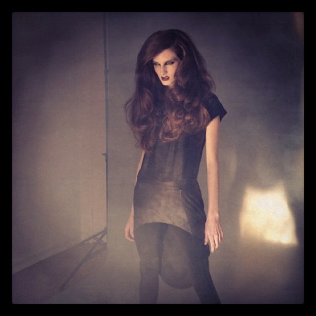 Big hair in the studio