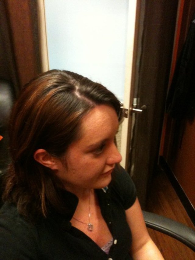 Here is the before pic of Katie