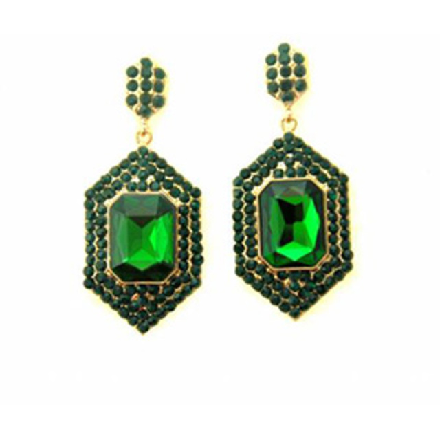 Shop4 Sparkles Envious Earrings