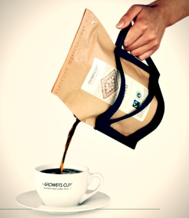 french press in a bag