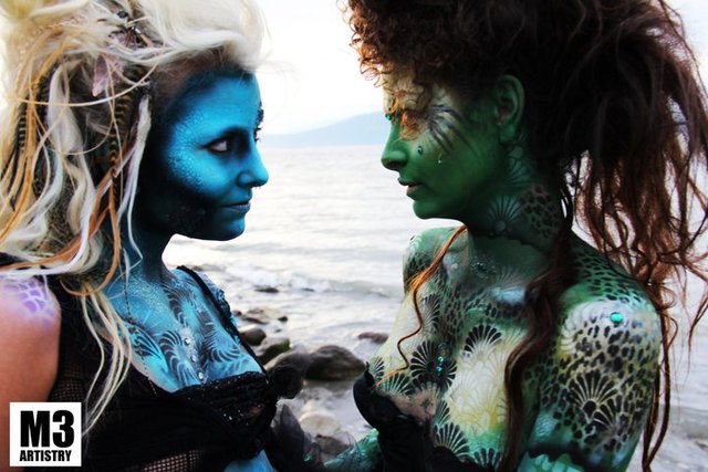 Mermaid stare
