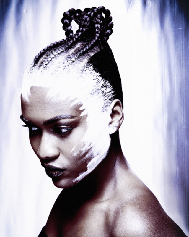 HAIR BY JAMIE STEVENS & HARRY CASEY FOR JAMIE STEVENS HAIR USING MATRIX