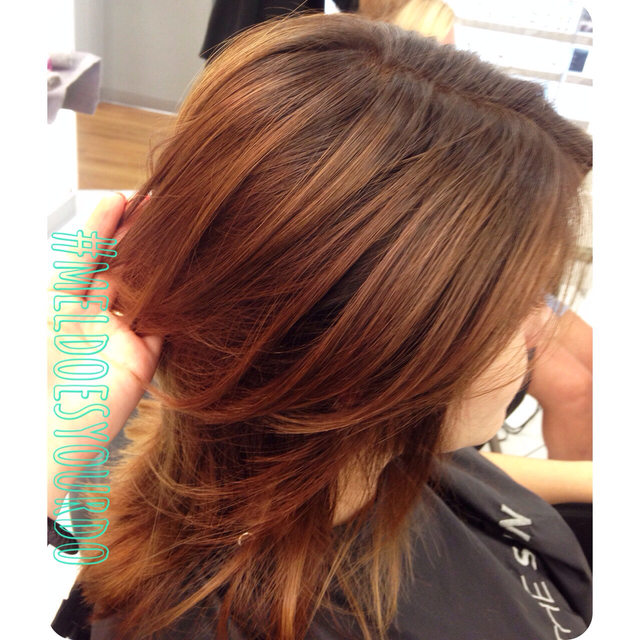 Dimensional brunette