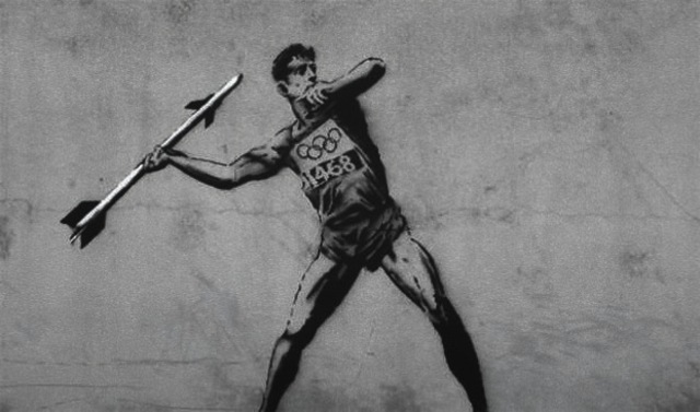 Banksy Olympic Street Art London