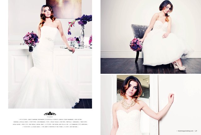 Blush shoot