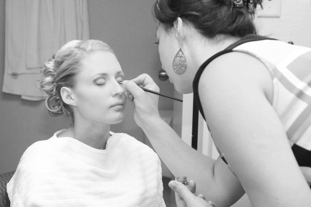Wedding hair and make up