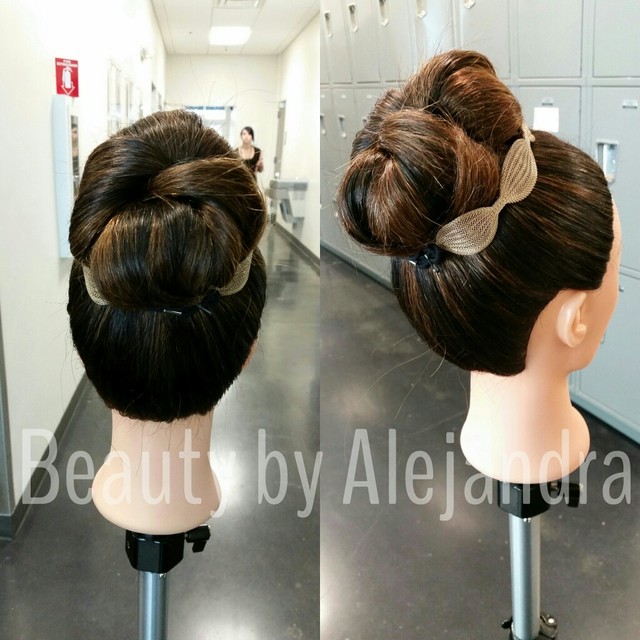 Bridal updo 