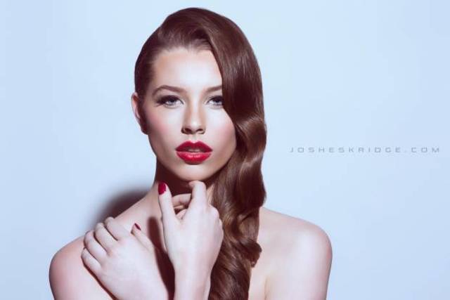 Hair: Matthew Tyldesley, Make up: Ashley Flora 