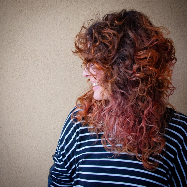 Color Curl #Pink #copper
