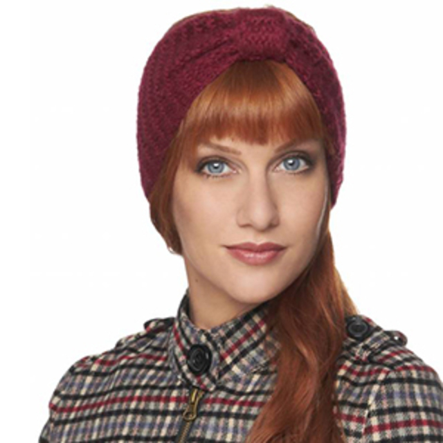 Modcloth Cranberry Juice Earwarmer