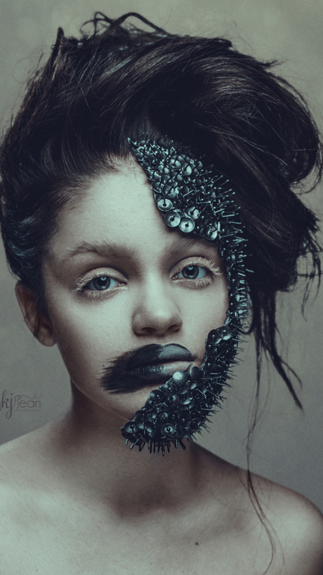 Broken mask