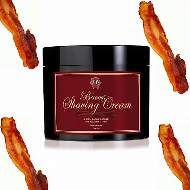 Bacon Shaving Cream