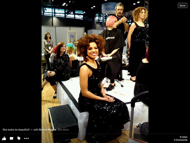 Motown updo