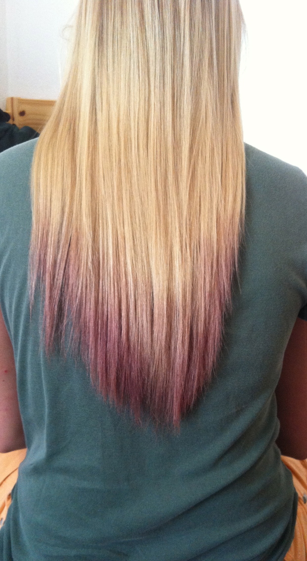 Summer dip dye