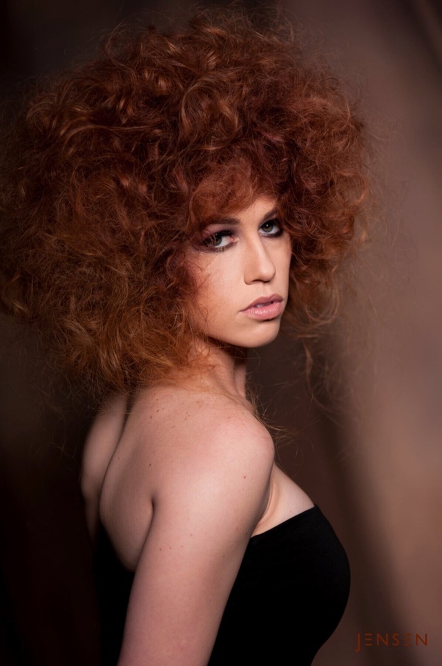 Casual lifestyle shoot. Hair and makeup by Danielle O'Connor. Photo by Brent Jensen. Model Amber Lyn Wood