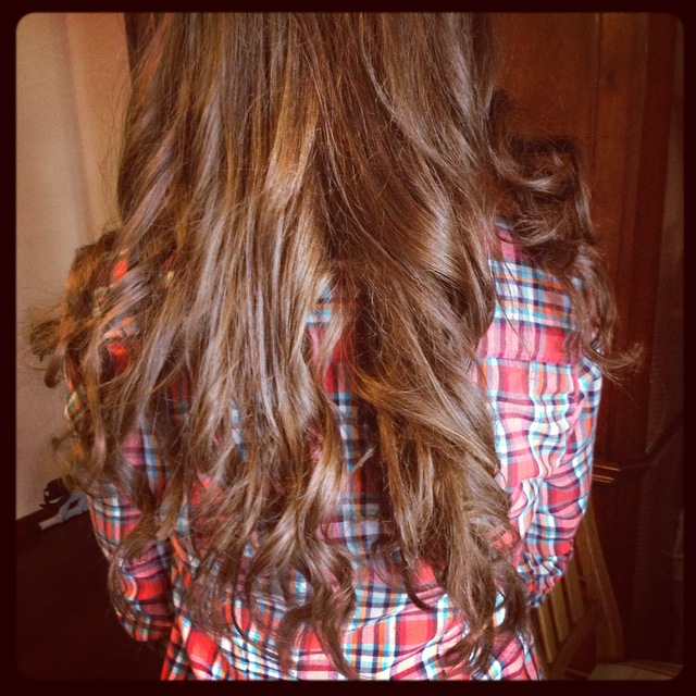 My 1st homemade curls!