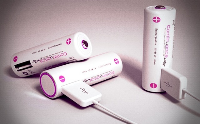 Continuance Battery Charges Phones USB