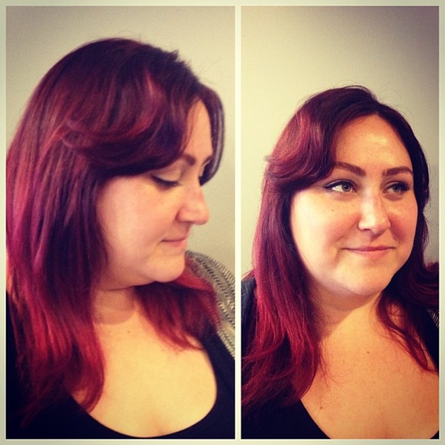 Meagan- Feathered Bangs 