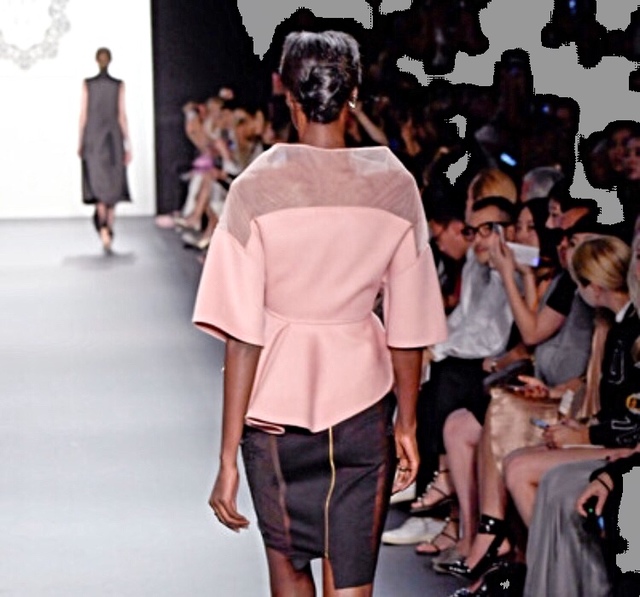 Hair: Genevieve for the Ted Gibson Artistic Team
Lan Yu SS17, NYFW