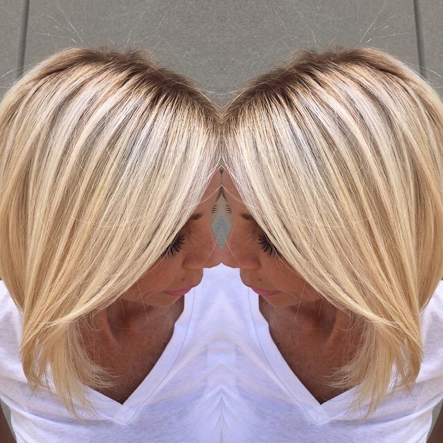 Blonde me