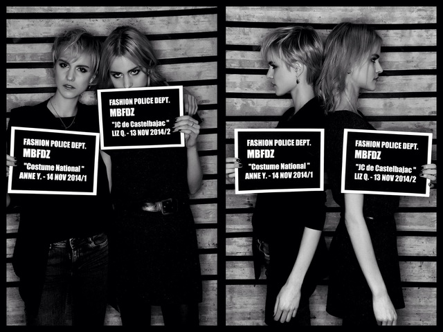 ARRESTED @ FASHION POLICE DEPT.