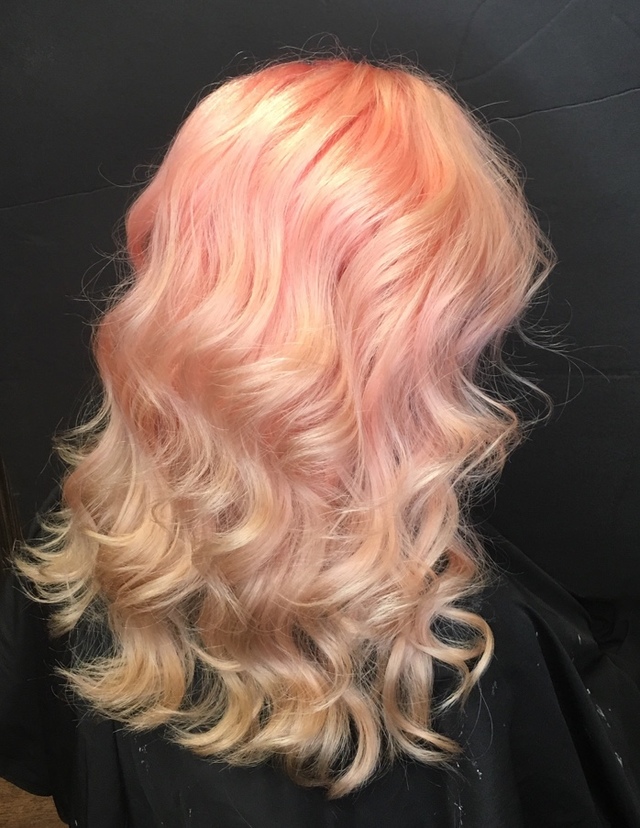Blush blonde for Valentines Day!
