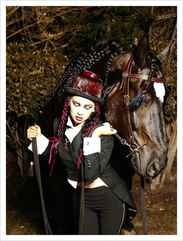 Dark Beauty Magazine Sleepy Hollow Shoot