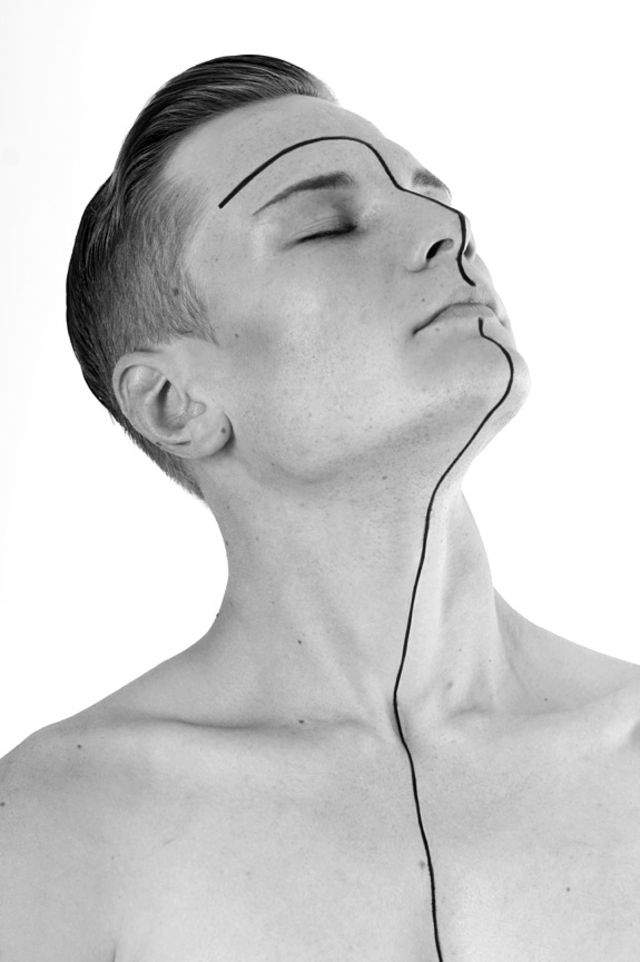 Men's styling Hair - Natasha Pearson (Rose) photography - Becky Long MUA- Dot Davison 