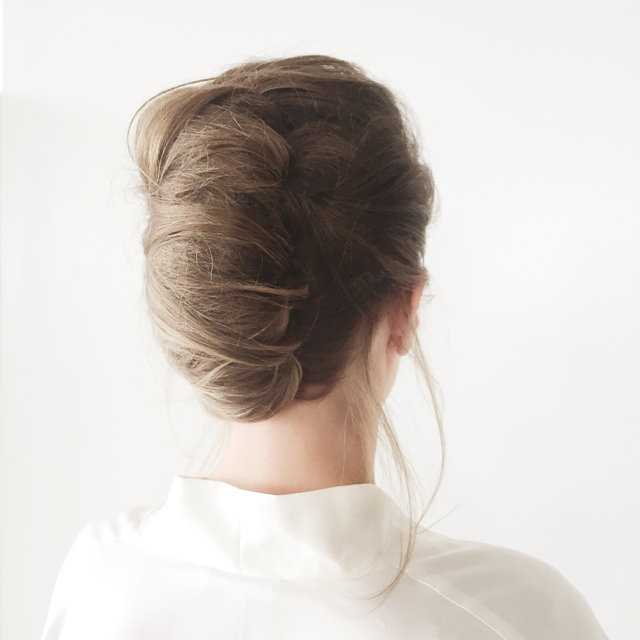 Messy French Twist 