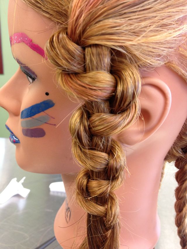3 strand braid with a twist