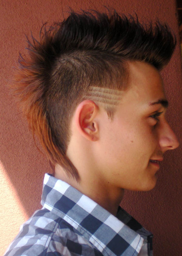 new school take on a classic mohawk