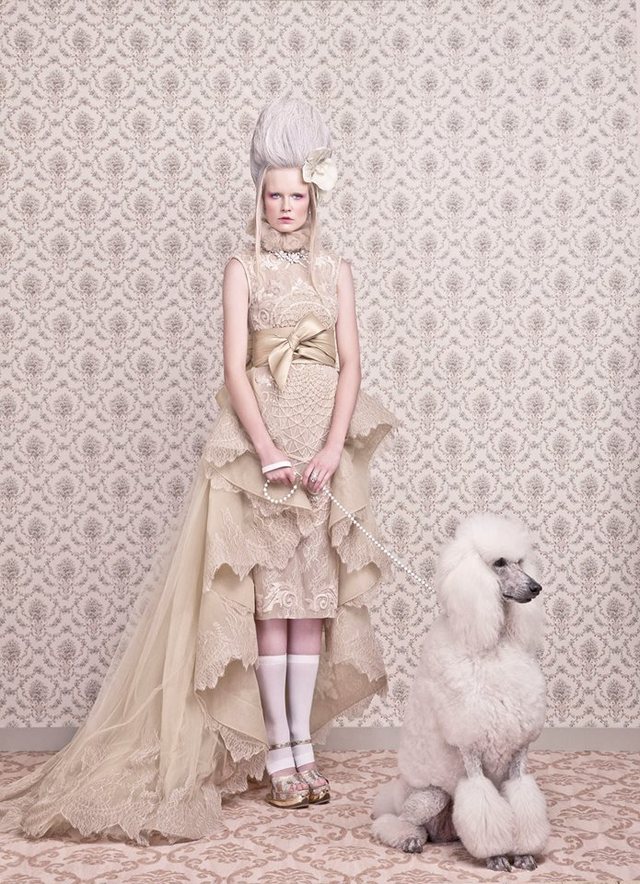 Victorian inspired for Amato Couture ( La Femme Magazine )