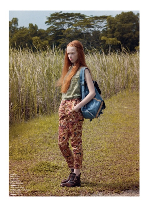 Go Girl Indonesia hair & makeup by me photo Clifford Loh 