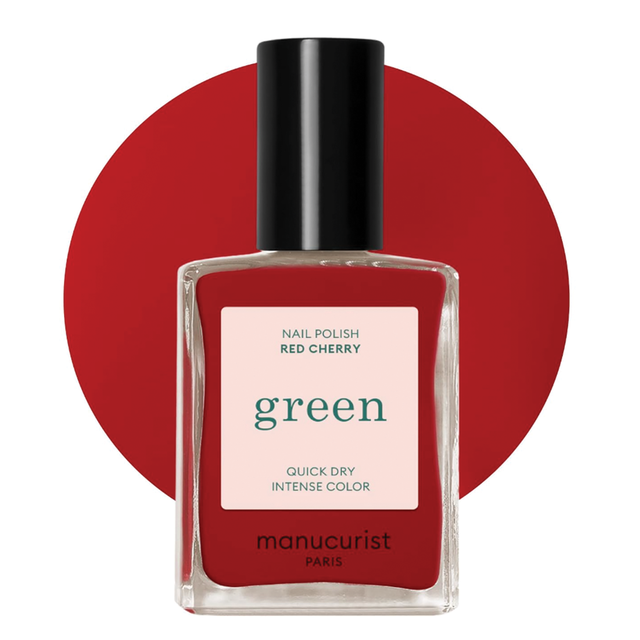 Manucurist Green Red Cherry Natural Nail Polish