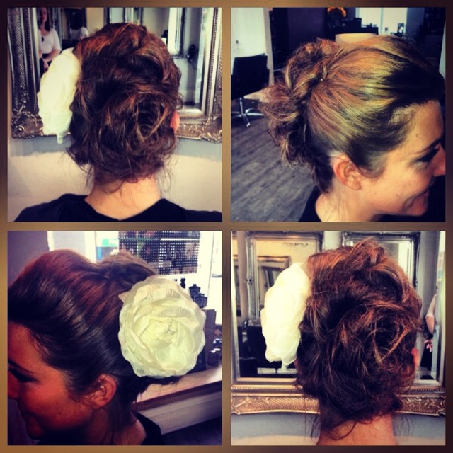 Natural Hair up